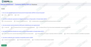 platforma testare GDPR